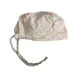 Soft pink OR scrub cap